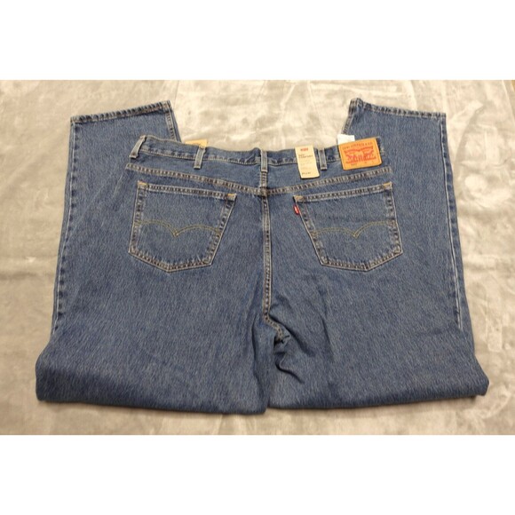 Levi’s 560 Men's Big And Tall Size 44x34 Comfort Fit Tapered Blue Jeans NWT Y2K - Picture 1 of 8